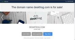 Desktop Screenshot of deskfrog.com